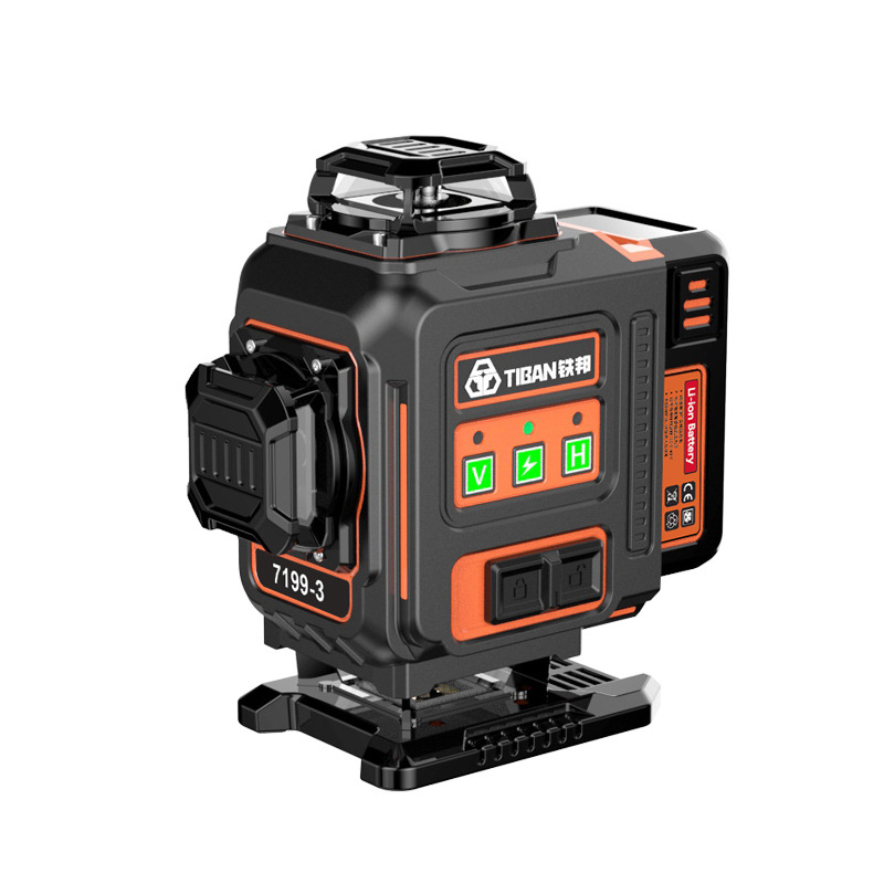 Industrial Laser Line Projector - 4D16-Line Groene Laserwaterpas Buiten Hoge-Precisie Elektrische