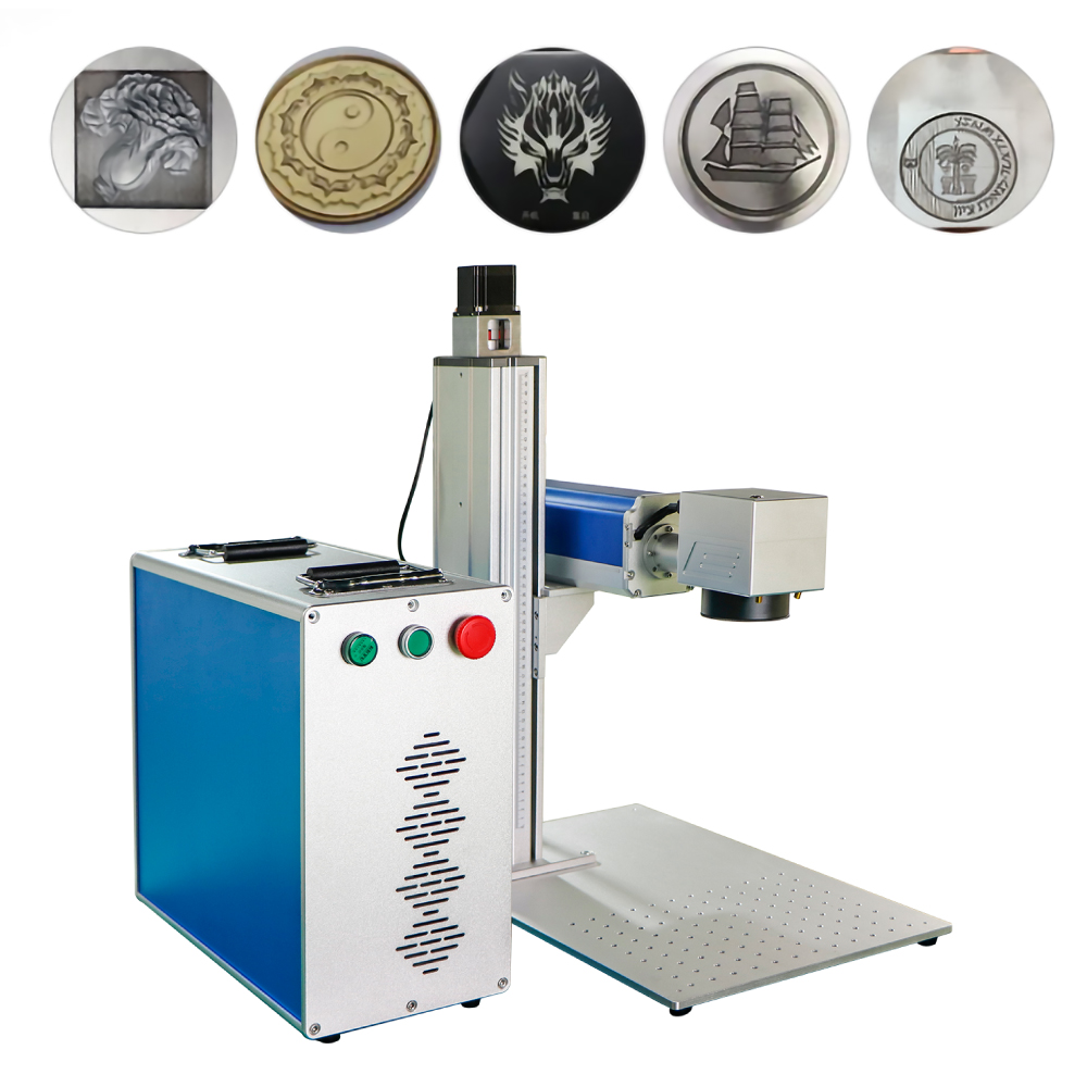 Industrial Laser Engraving Machine For Metal - Raycus Fiber Laser Graveur Machine 2.5D