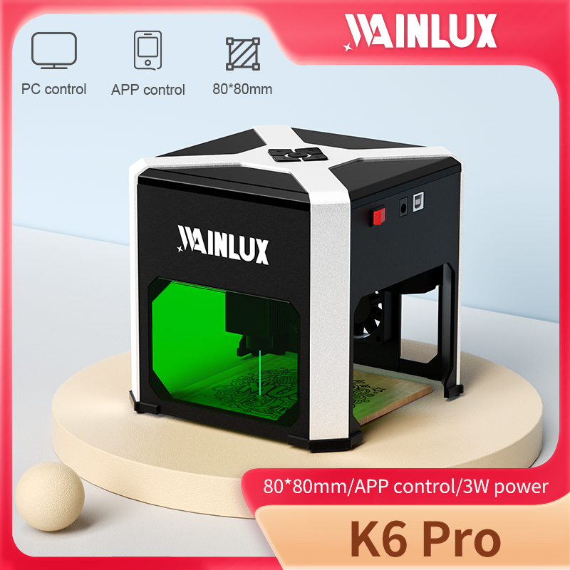 Industrial Laser Applications - Wainlux Lasergraveerder K6 Mark Printer Cutter