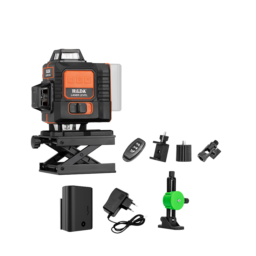 Industrial Laser Line Projector - 4D16-Line Groene Laserwaterpas Buiten Hoge-Precisie Elektrische