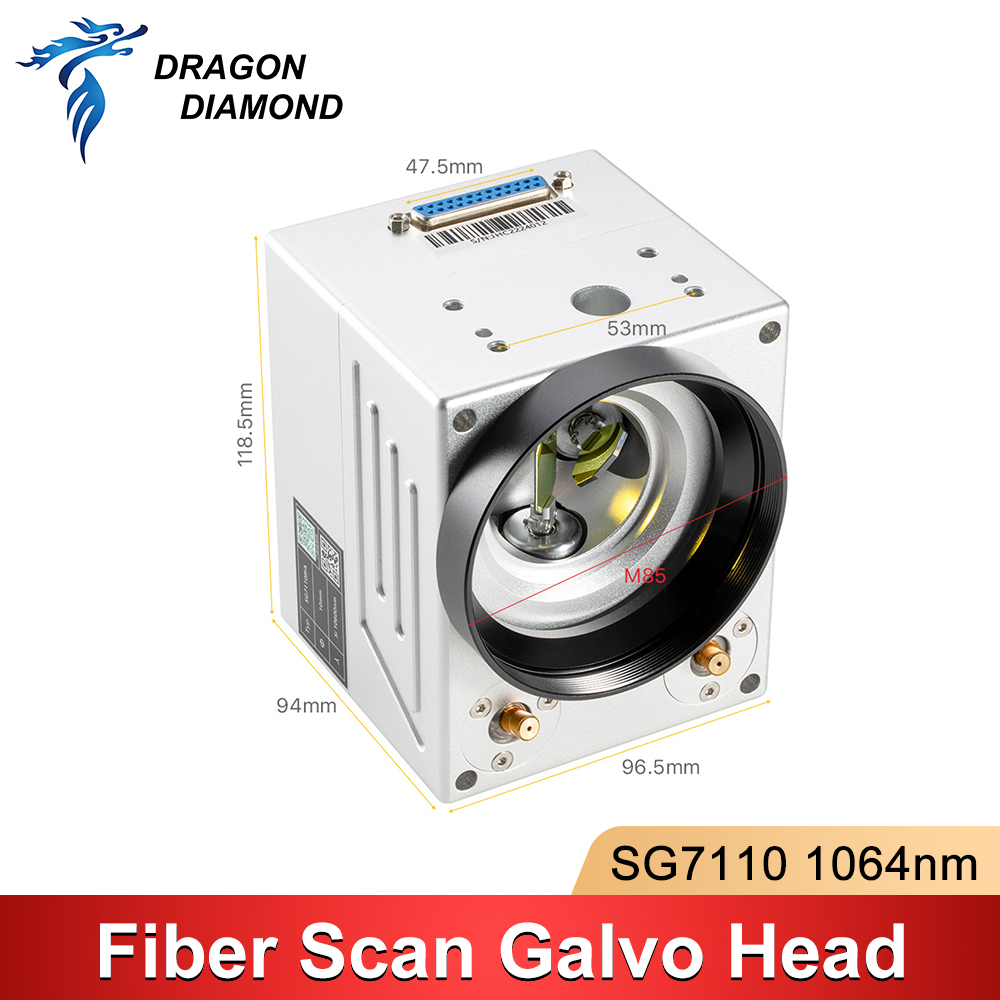Galvo Scan Head - Vezellaser scan-galvokop SG7110 1064nm met dubbele