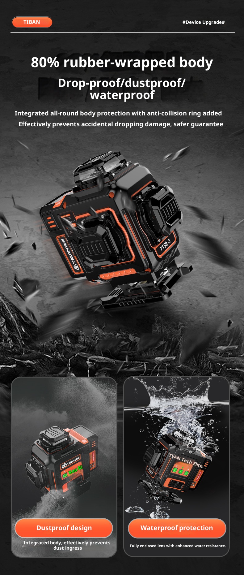 4D16-Line Groene Laserwaterpas - Industrial Laser Line Projector recensie en prijs