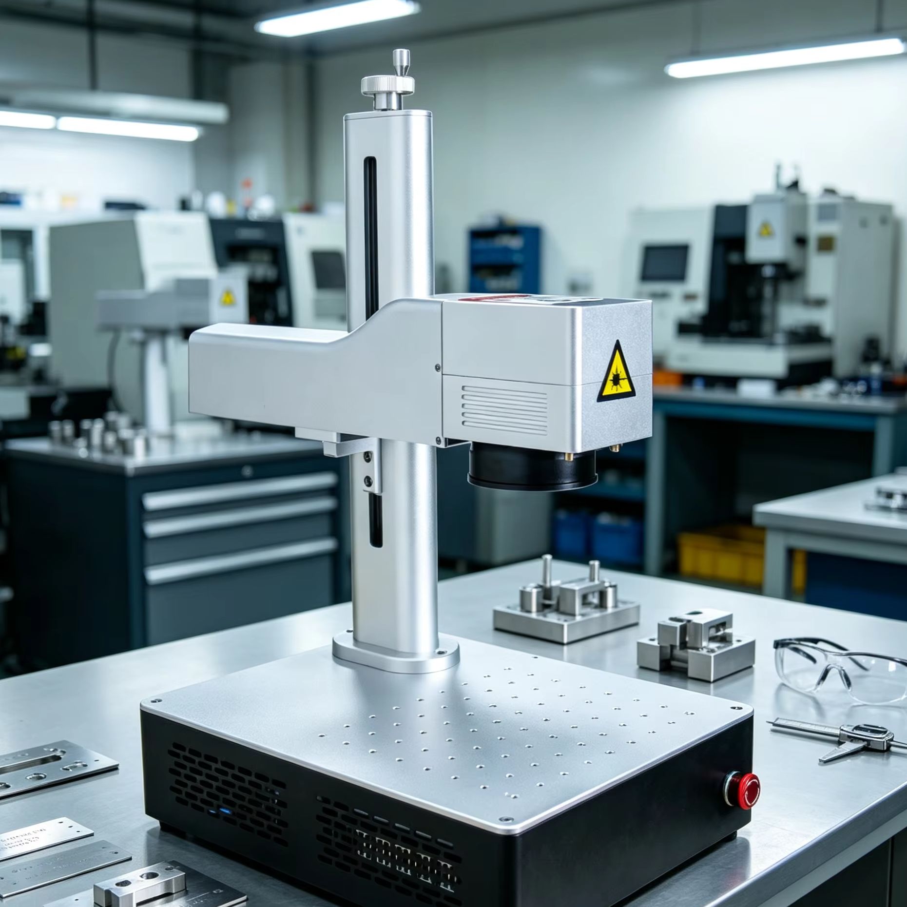 Industriële fiberlaser-markeer - Industrial Laser Engraving Machine For Metal recensie en prijs