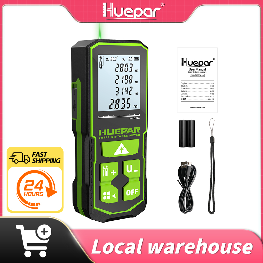 Huepar Laser-afstandsmeter Dig - Industrial Laser Training recensie en prijs