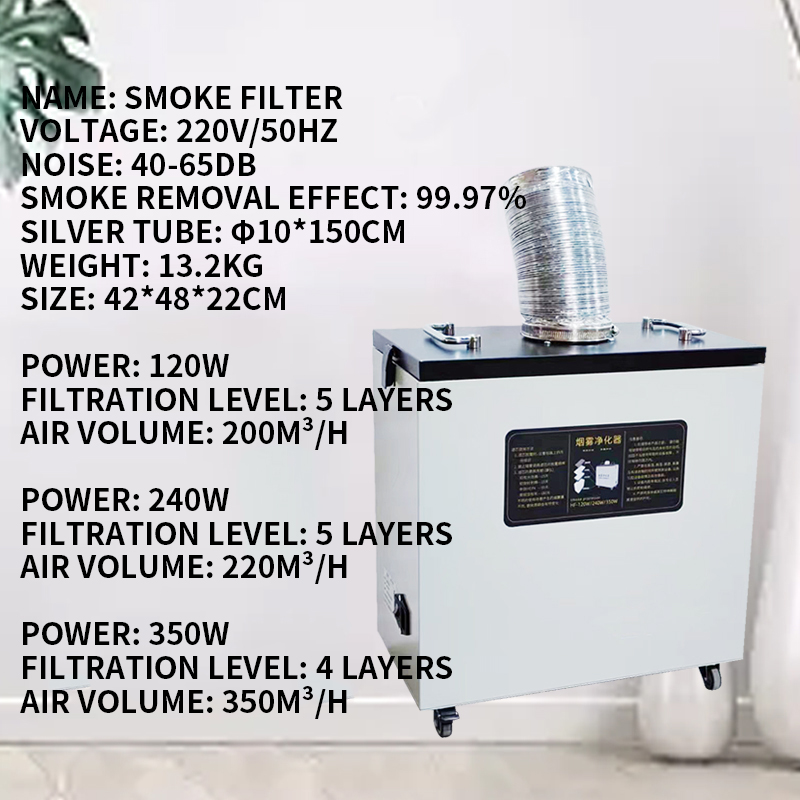 240W Pure Air Fume Extractor I - Industrial Laser Engraving Machine For Metal recensie en prijs