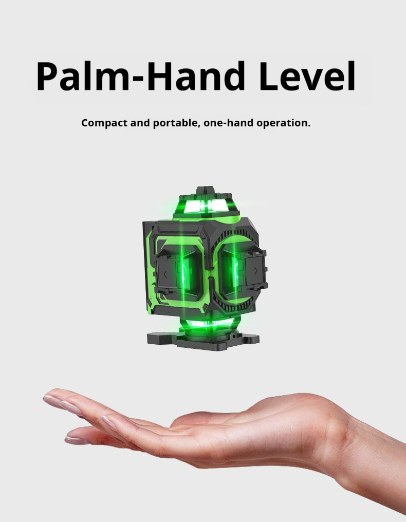 4D16-Line Groene Laserwaterpas - Industrial Laser Line Projector recensie en prijs