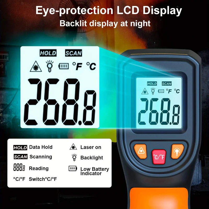 T600 T600A Infraroodthermomete - Industrial Laser Blaster recensie en prijs