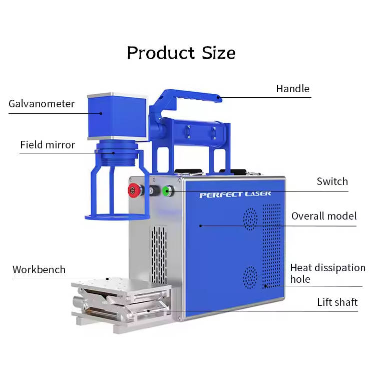 20W/30W/50W S4 Vezellasergrave - Industrial Laser Engraving Machine For Metal recensie en prijs