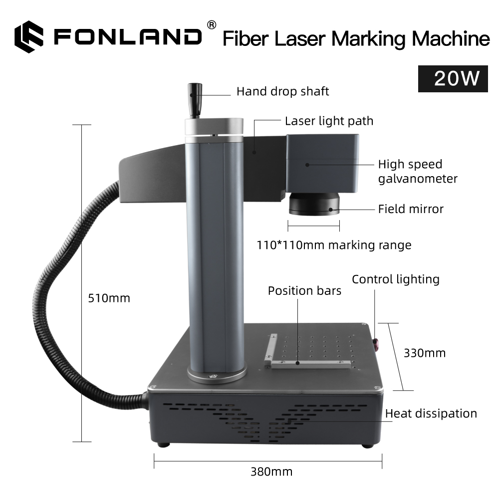 Fonland S4 Metaalvezellasergra - Industrial Laser Engraving Machine For Metal recensie en prijs