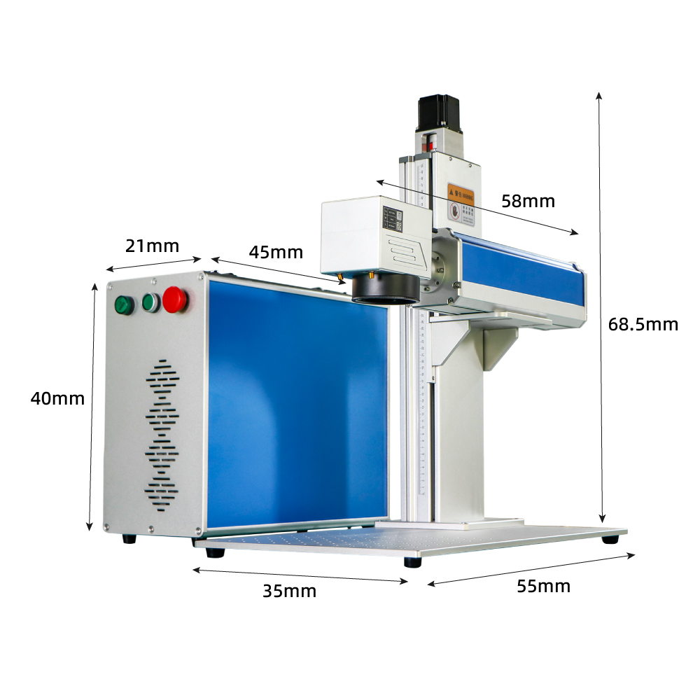 MAX 2.5D Relief Diepe Graveren - Industrial Laser Engraving Machine For Metal recensie en prijs