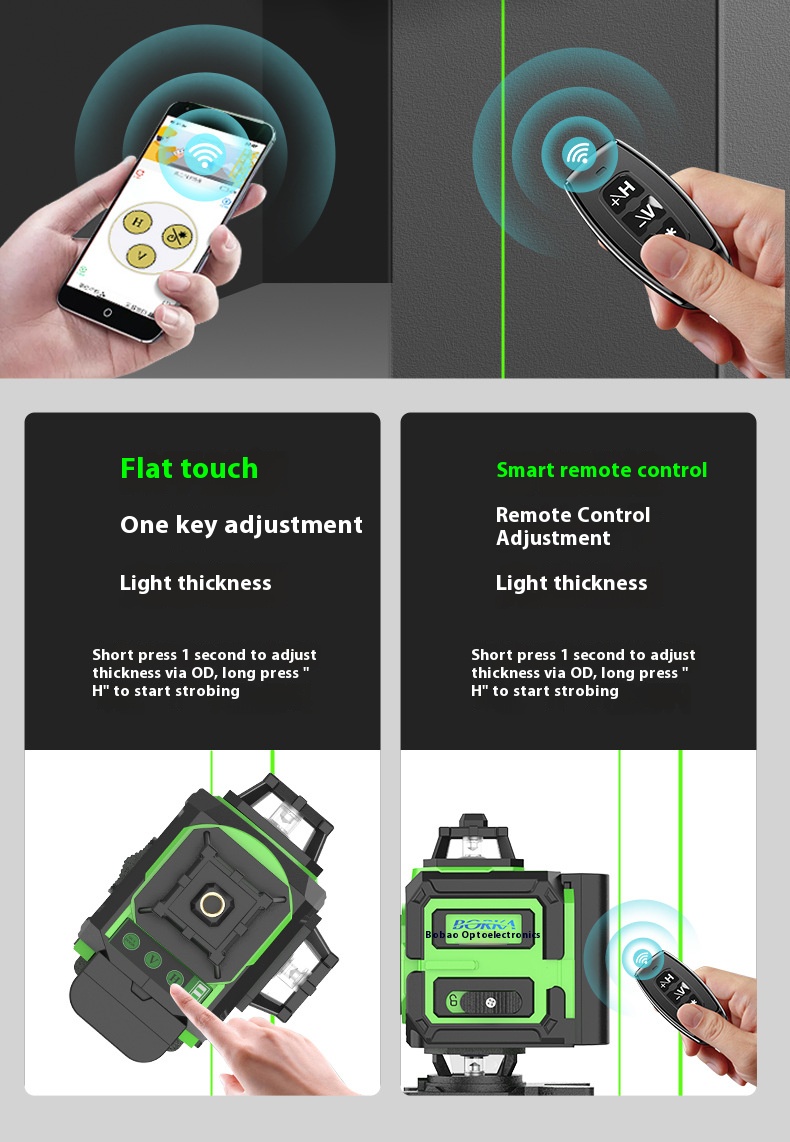 4D16-Line Groene Laserwaterpas - Industrial Laser Line Projector recensie en prijs