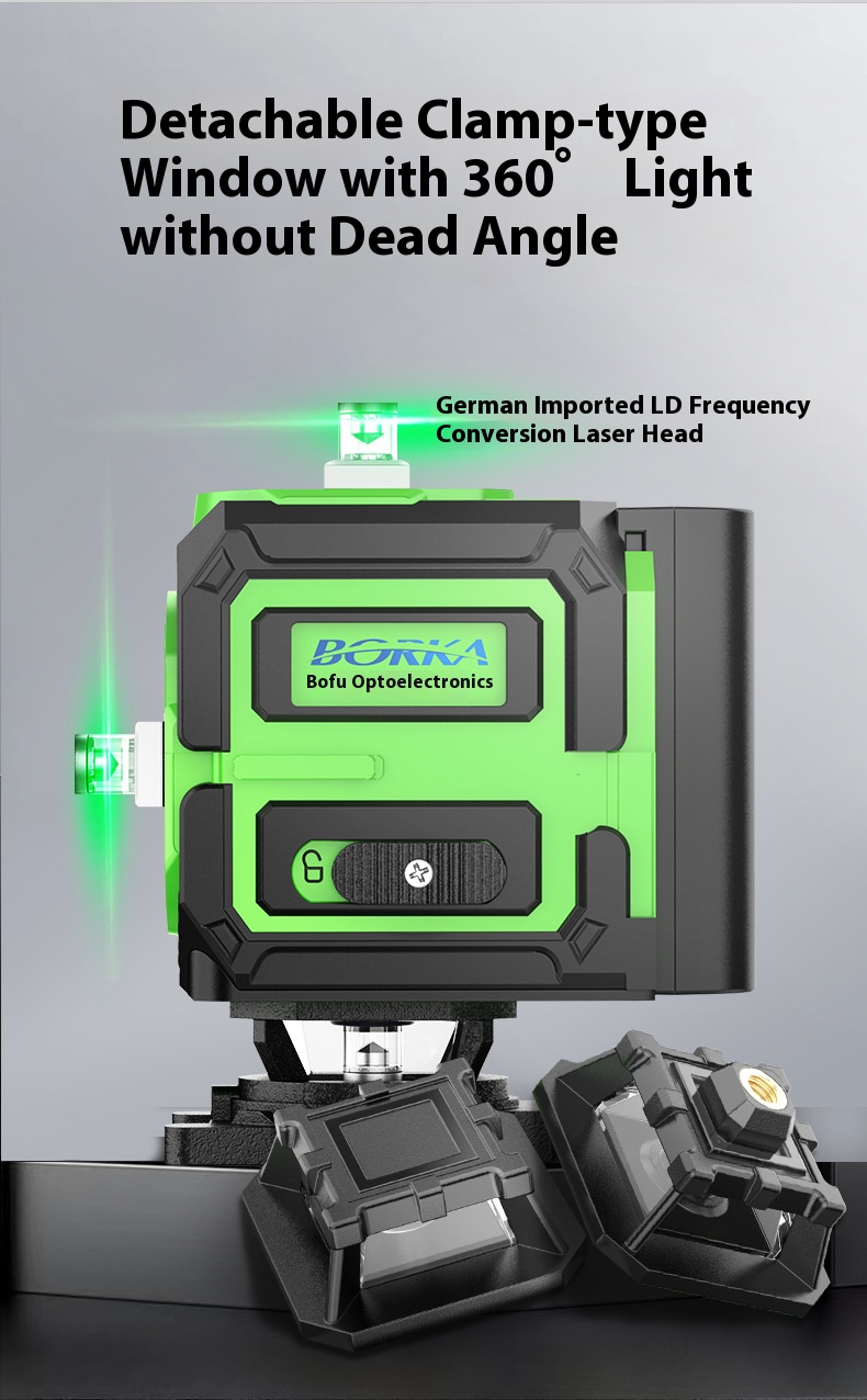 4D16-Line Groene Laserwaterpas - Industrial Laser Line Projector recensie en prijs