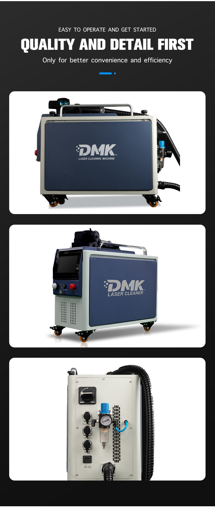 DMK 100W 200W 300w Pulse Laser - Industrial Laser Paint Removal recensie en prijs