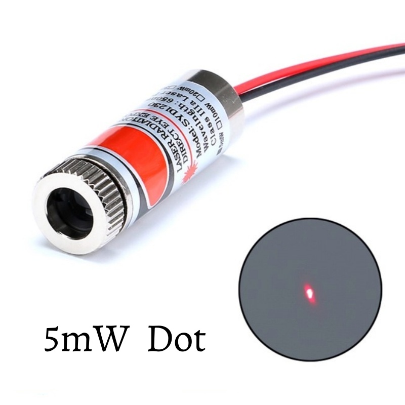 650 nm 5 mW rood punt / lijn / - Laser Focus Lens recensie en prijs