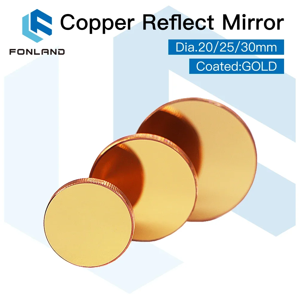 3 Stuks Fonland Koper Reflecte - Co2 Laser Mirror recensie en prijs