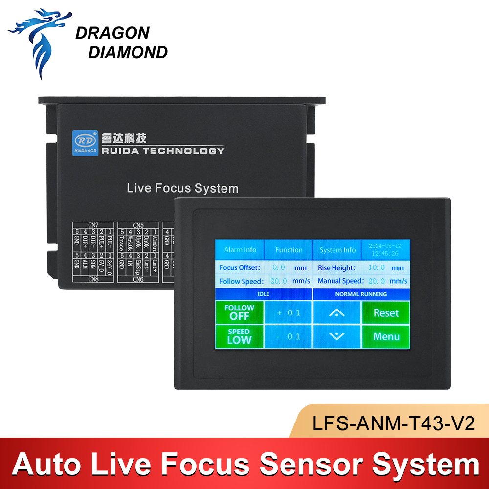 Ruida Auto Live Focus Sensorsy - Industrial Laser Applications recensie en prijs