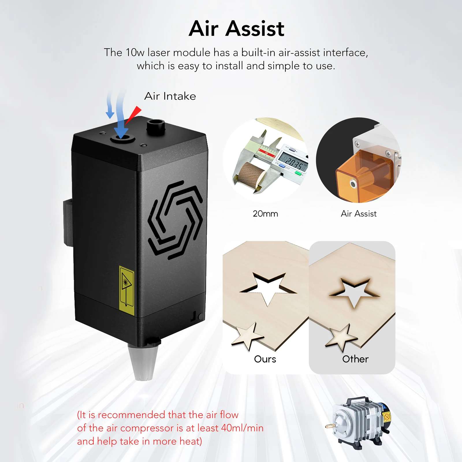 ORTUR LU2-10A 10W Hoge Precisi - Industrial Laser Systems recensie en prijs