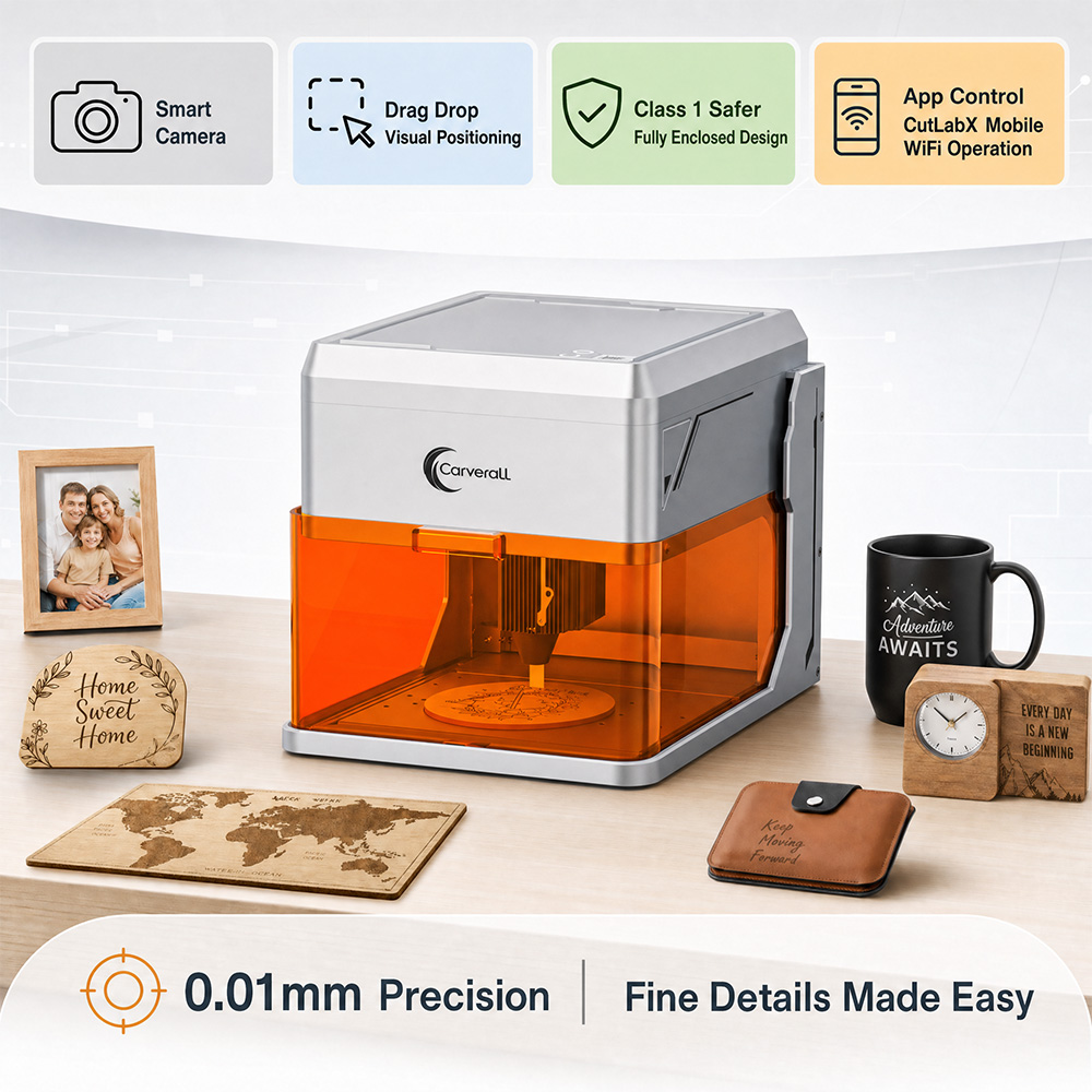 Carverall A1PRO 10W Lasergrave - Industrial Laser Applications recensie en prijs