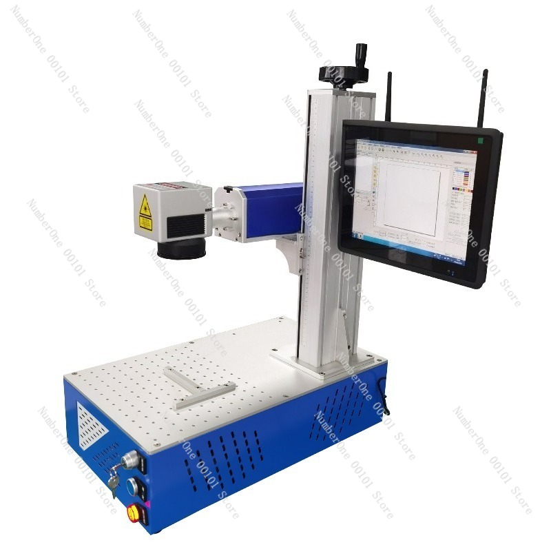 Desktop vezellaser markeermach - Industrial Laser Engraving Machine For Metal recensie en prijs