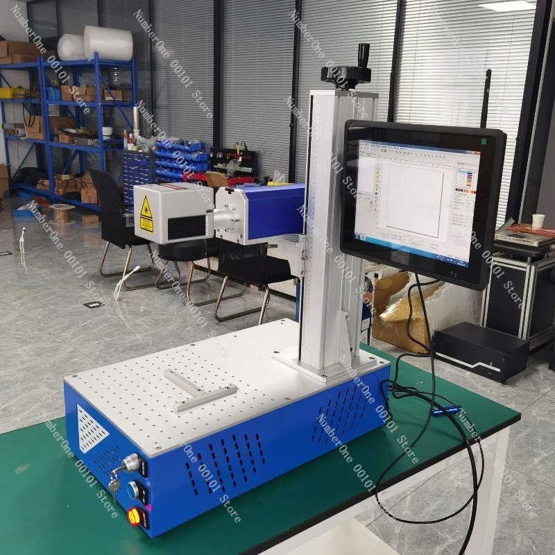 Desktop vezellaser markeermach - Industrial Laser Engraving Machine For Metal recensie en prijs